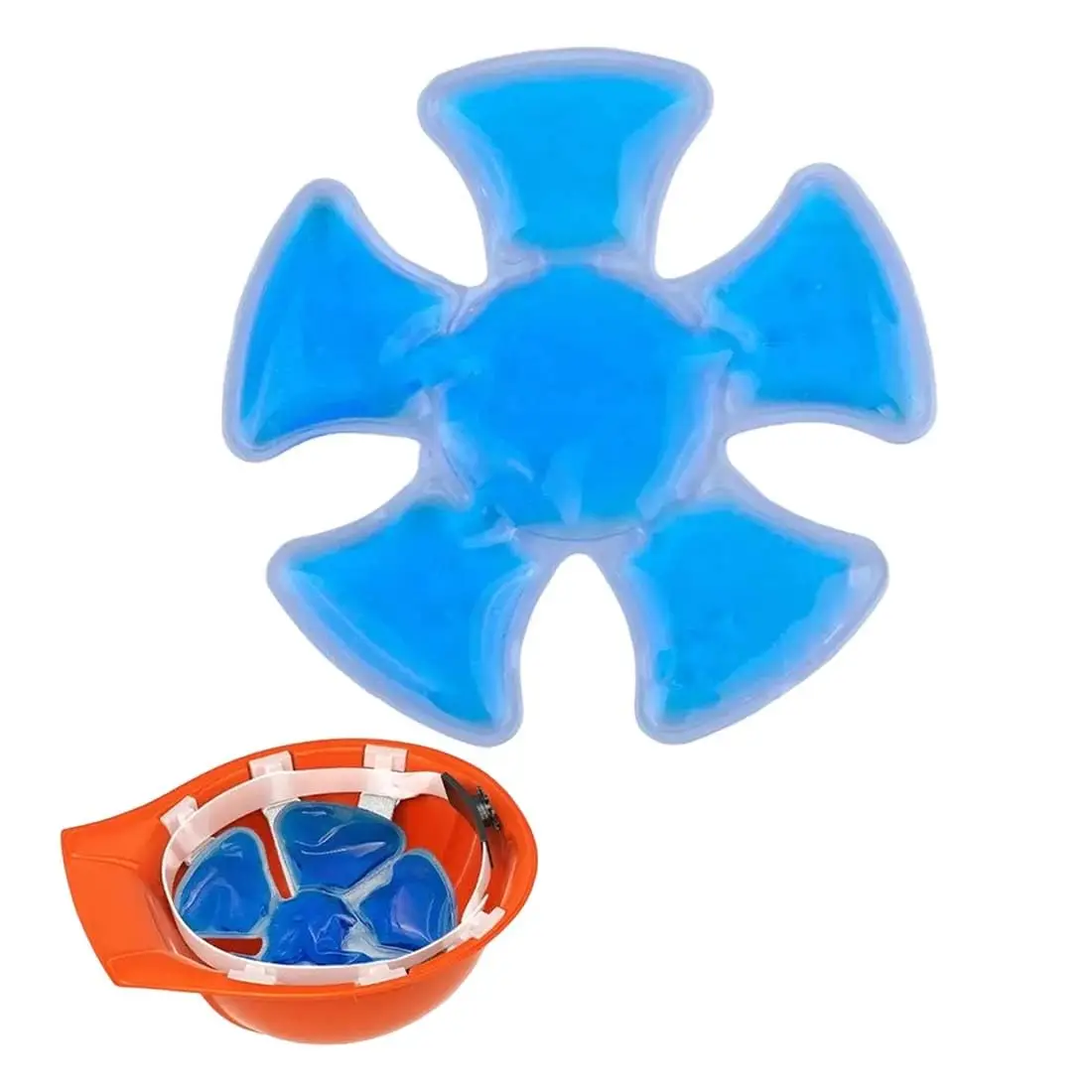 Helmets Ice Packs Headache Cool Down Cold Pack Soothing Fever Migraine Gel Cold Pack for Catcher Helmets Riding Helmet Keep Cool