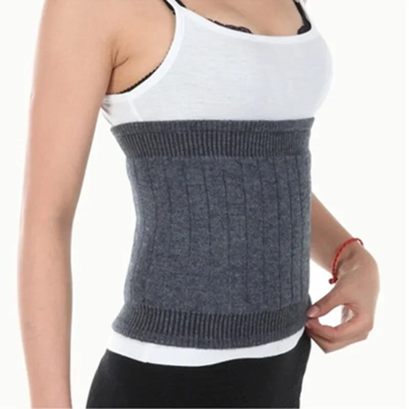 Women And Men Autumn Thin Elastic Knit Cummerbunds Waist Back Support Fitness Female New Warm ColdProof Slimming Shaper