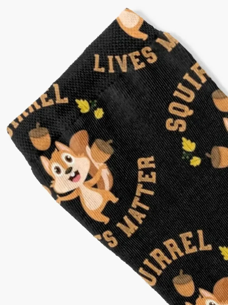 Squirrel Lives Matter Squirrel Socks hip hop cool Women Socks Men's