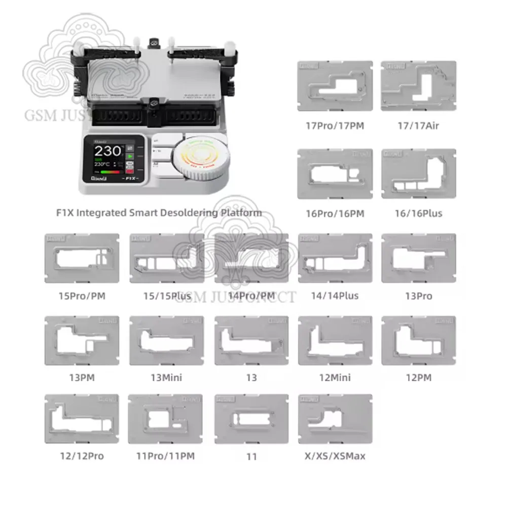 Qianli F1X Intelligent Preheating Platform with Digital Display for Mobile Phone Middle Layer Desoldering Disassembly Repair