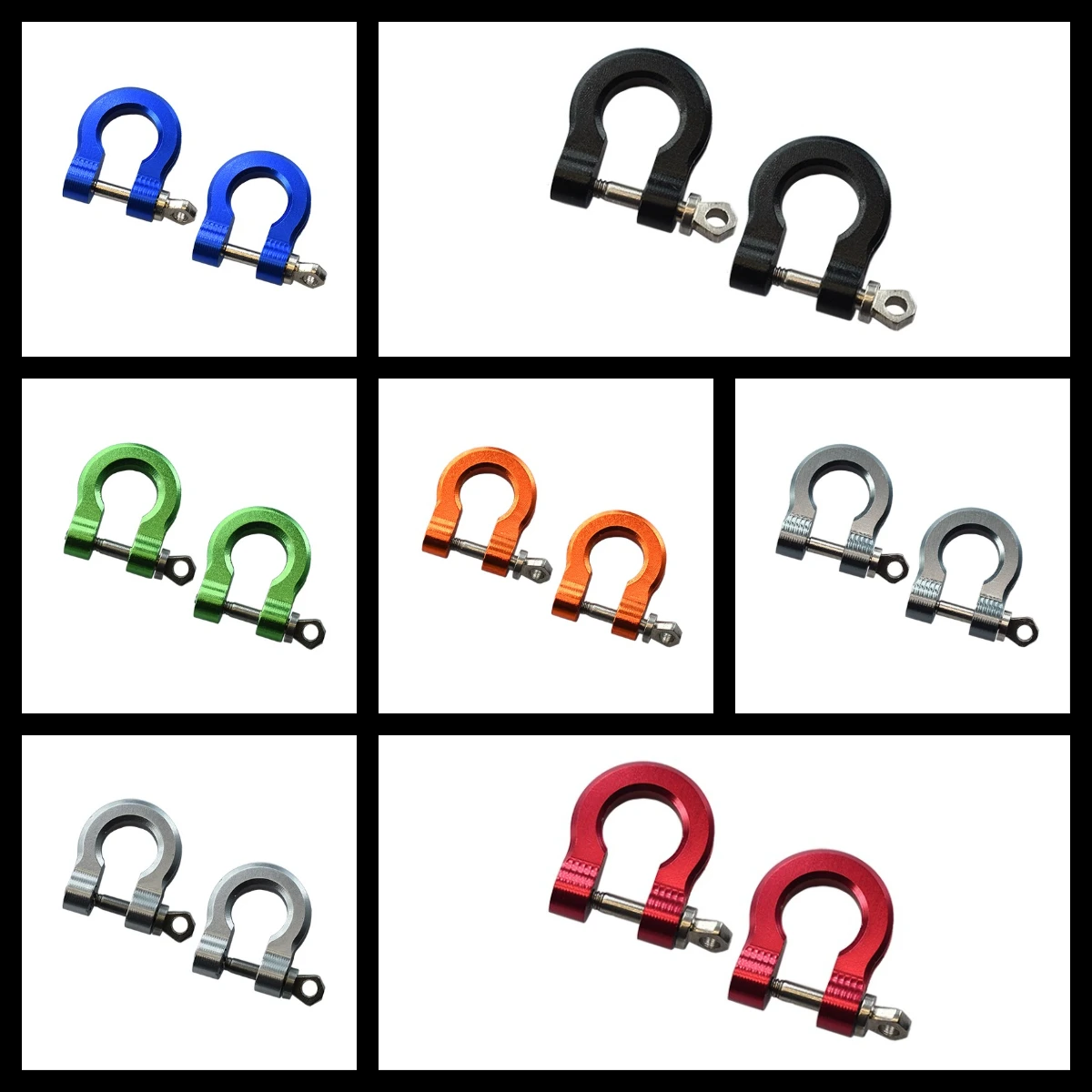 

GPM Alu Front/Rear Bumper D-Rings For TRAXXAS 1/10 TRX4 Defender Trail Crawler
