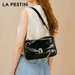 LA FESTIN 2024 Bag for Women's Trend Leather Bag Chain Bag Ladies Shoulder Crossbody Bag Large Capacity Bag Messenger Bag