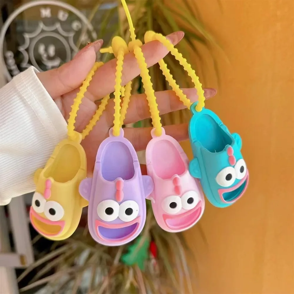 

Hangyodon Key Chain Cute Cartoon Originality Slippers Modeling Key Chain Fashion Delicate Personality Backpack Pendant New
