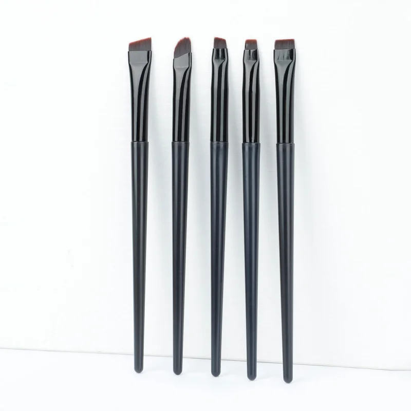 

RANCAI 5-Piece Eye Makeup Brush Set - Precision Eyeliner, Brow, Concealer, and Highlighting Brushes Eye Contouring