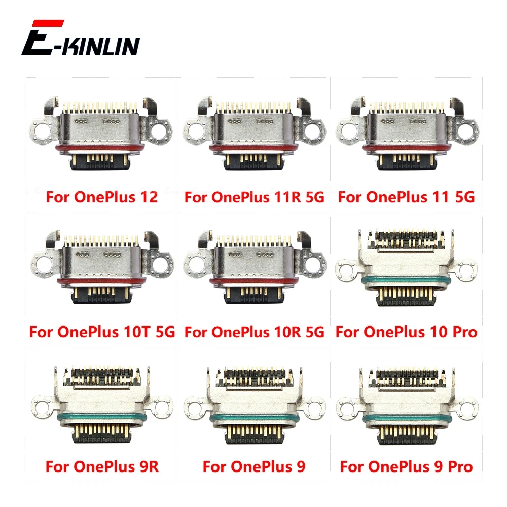 Conector de carregamento de carga usb, porta de soquete para oneplus 12 11 10 9 pro 11r 10r 9r 10t 5g