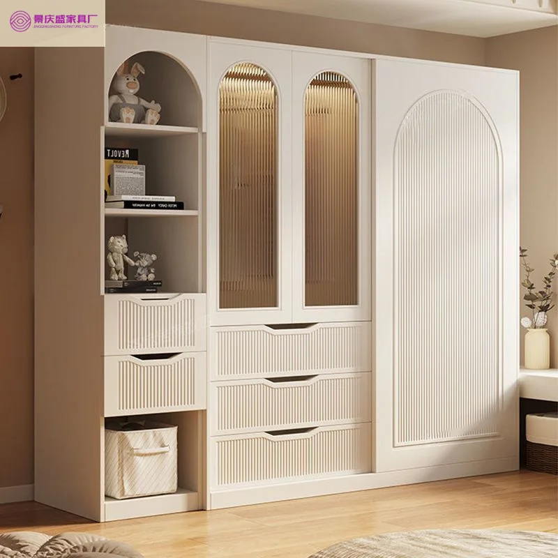 

Детский гардероб, шкаф во французском кремовом стиле, бытовой размер для спальни, светлый роскошный шкаф для хранения с раздвижной дверью