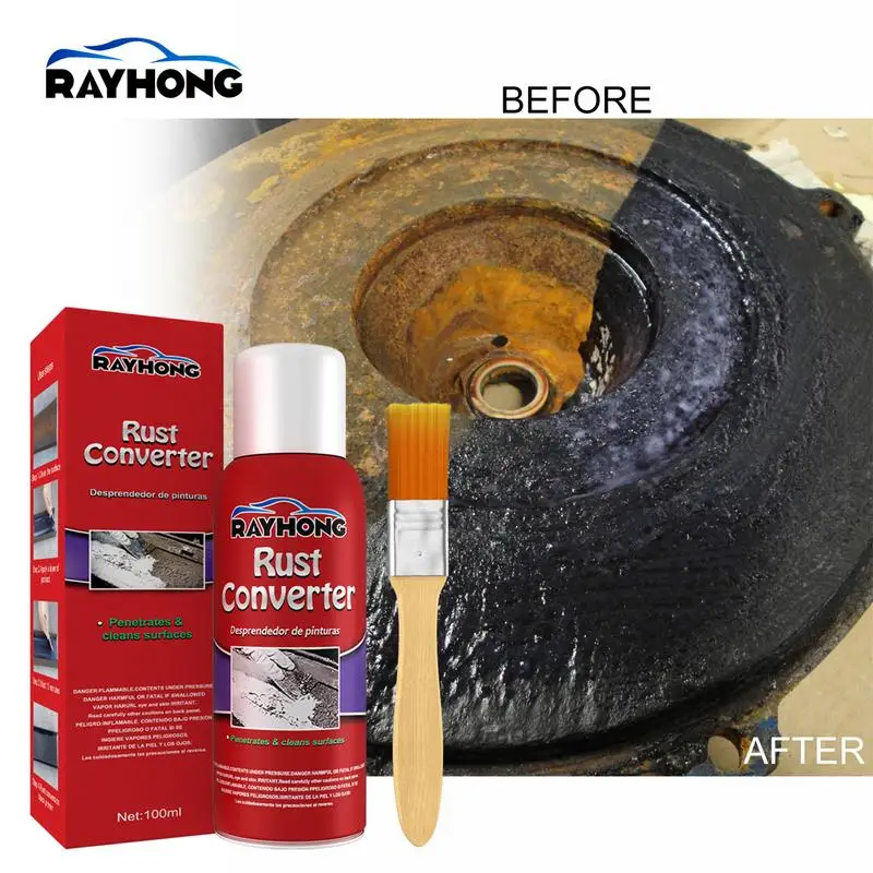 135g Car Anti-rust Rust Remover Converter Multi-Purpose Chassis Rust Converter Repair Protect Iron Metal Surfaces Maintenance