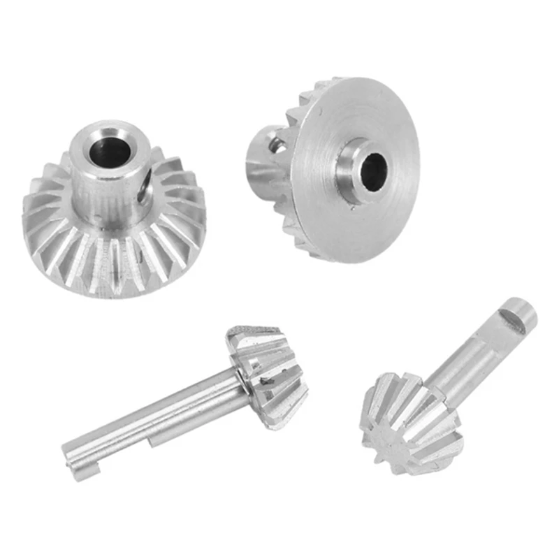 1 Set Front and Rear Drive Shaft Bridge Gear Steel Gear Set Suitable for WPL B24 B36 C14 C24 MN D90 MN99S RC Car Upgrade Parts