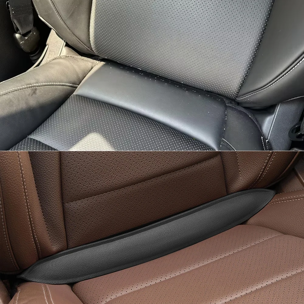 Universal Leather Car Seat Gap Filler Auto Gap Dustproof Protecter Vehichel Seat interior Accessories Block Items From Falling