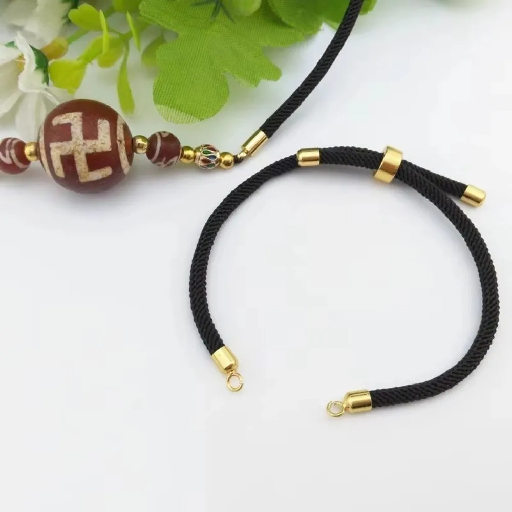 5pcs Decorative String Adjustable Bracelet Classic Sturdy Slider Bracelet 22.5cm Long DIY Bracelet Jewelry Making