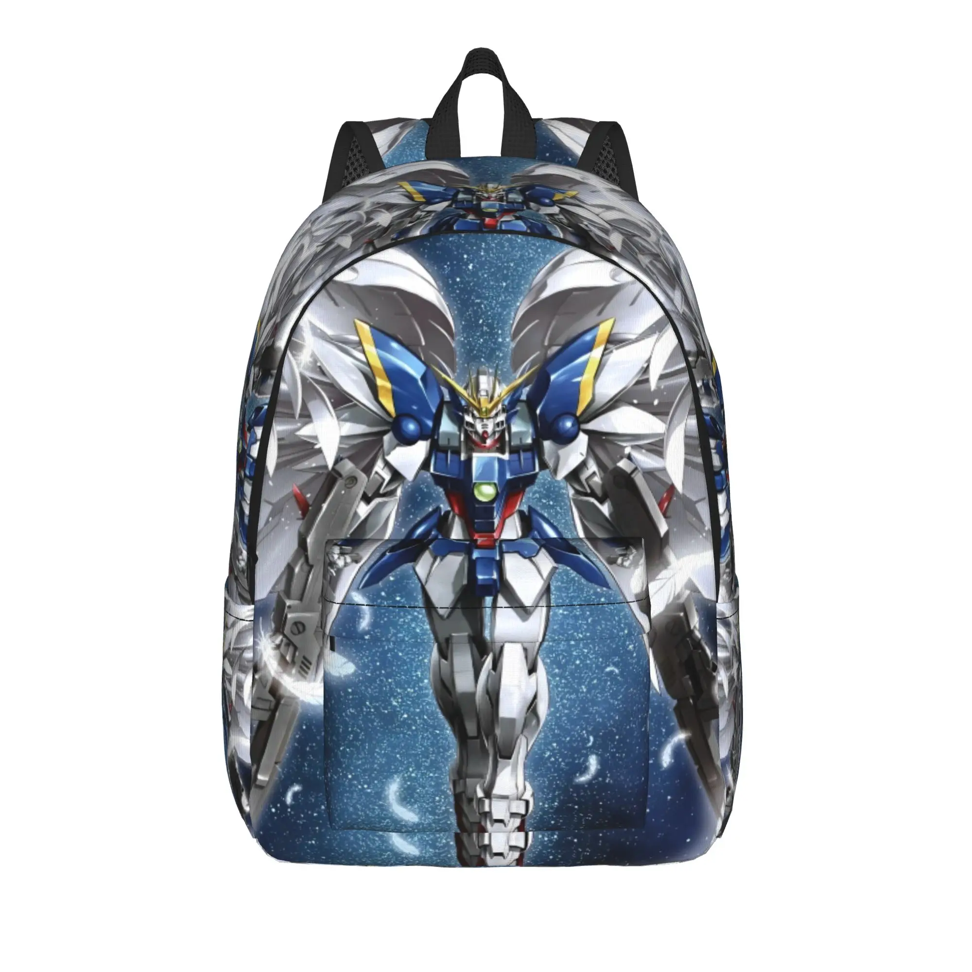 

Gundam Backpack Travel Backpacks Female Designer Print School Bags Pretty Rucksack