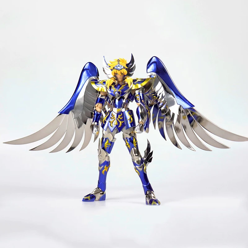 In stock ST Model Saint Seiya Myth Cloth EX 10th Anniversary SOG Hyoga Cygnus V4 Gold Bronze Knights of the Zodiac Action Figure