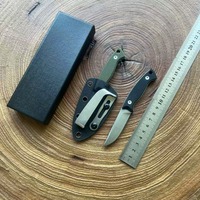 420 Stainless Steel Sharp Small Fixed Blade Knife G10 Handle Outdoor Camping Straight Knifes Hand Tools With Scabbard