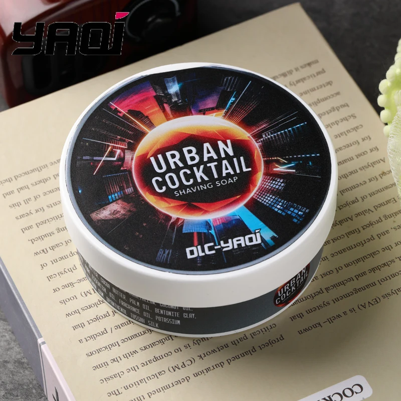 yaqi-アーバンカクテル-ゴッド-オブ-シェービング-アーティザン-170g-シェービングソープ-メンズ用-グルーミング＆ひげケア製品