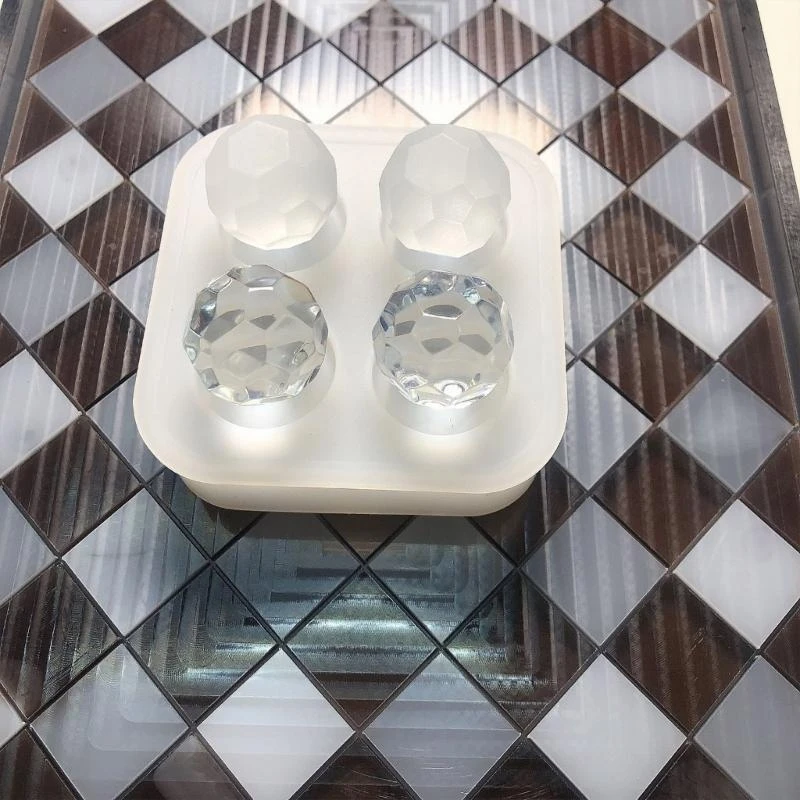Three-dimensional Mirror Silicone Mould Spherical Mould Diy Jewelry Pendant Mold