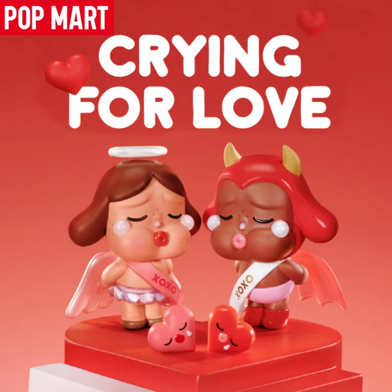 

POP MART Crybaby Crying For Love Series Blind Box Valentine's Day Gift Desktop Decoration Trendy Toy Girl's Surprise Lover Gift