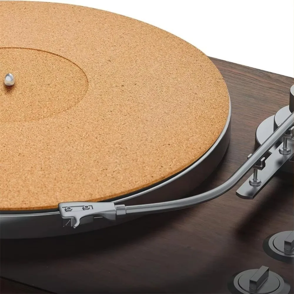 12inch Turntable Platter Mat Vibration Reduction Static Resistant Vinyl Record Pad Anti Slip Turntable Slipmat Pad