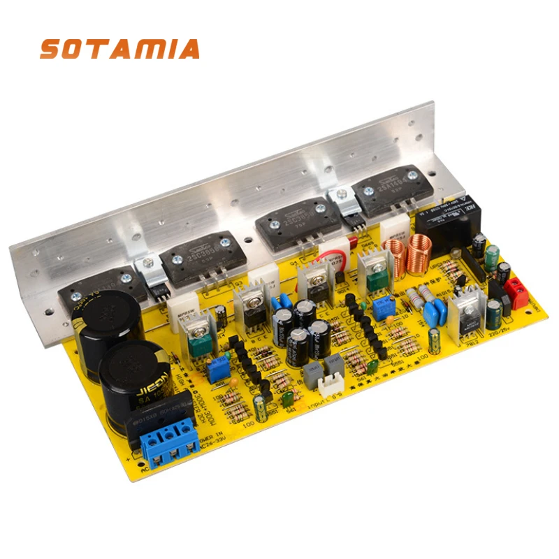 SOTAMIA 2.0 Home Amplifiers Audio SanKen1494/3858 300W+300W Enhanced High Power Amplifier Board Hifi Music Amplificador