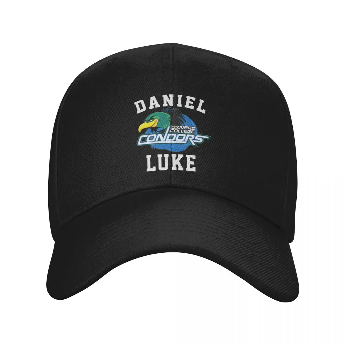 Daniel + Luke (white text) Baseball Cap New In The Hat Sun Cap cute Brand Man cap Caps For Men Women's