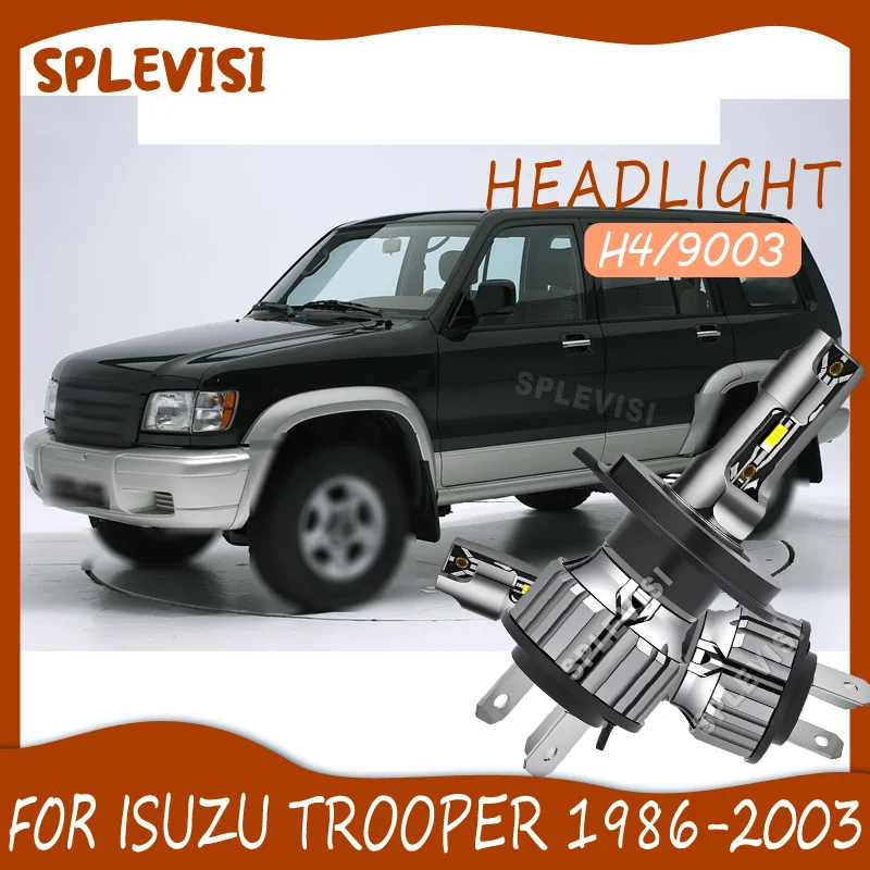 Expand Your Field of Vision Noise-Free Brighter waterproof LED headlight HI/LO BEAM For Isuzu Trooper 1986-2003 1987 1988 1989