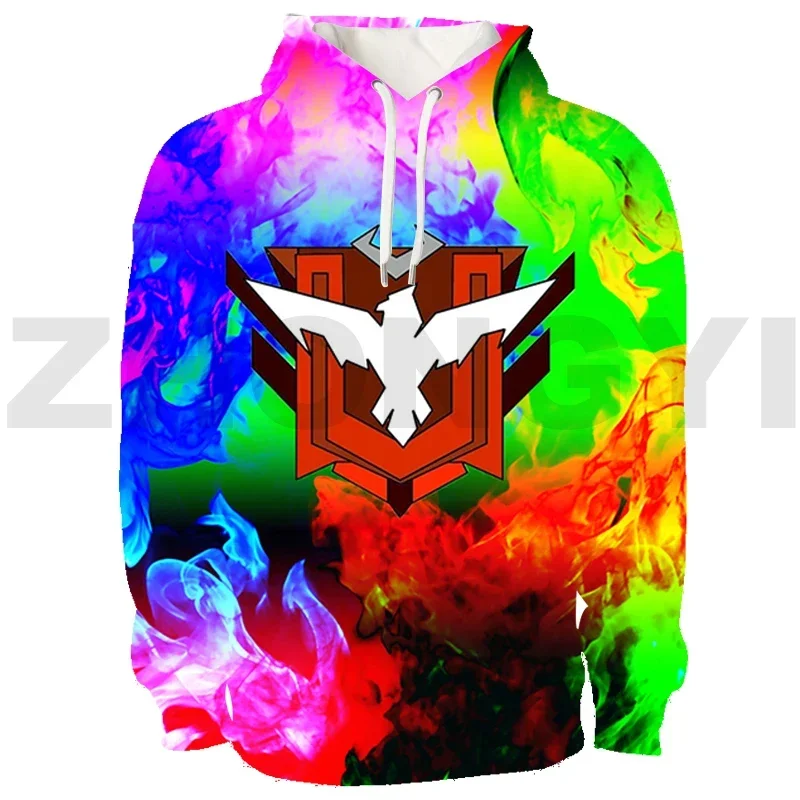 Free Fire Garena 3D Hoodies Hip Hop High Street Sweatshirts Funny Game Graphic Streetwear Japanese Anime Hoodie Men Lounge Wear