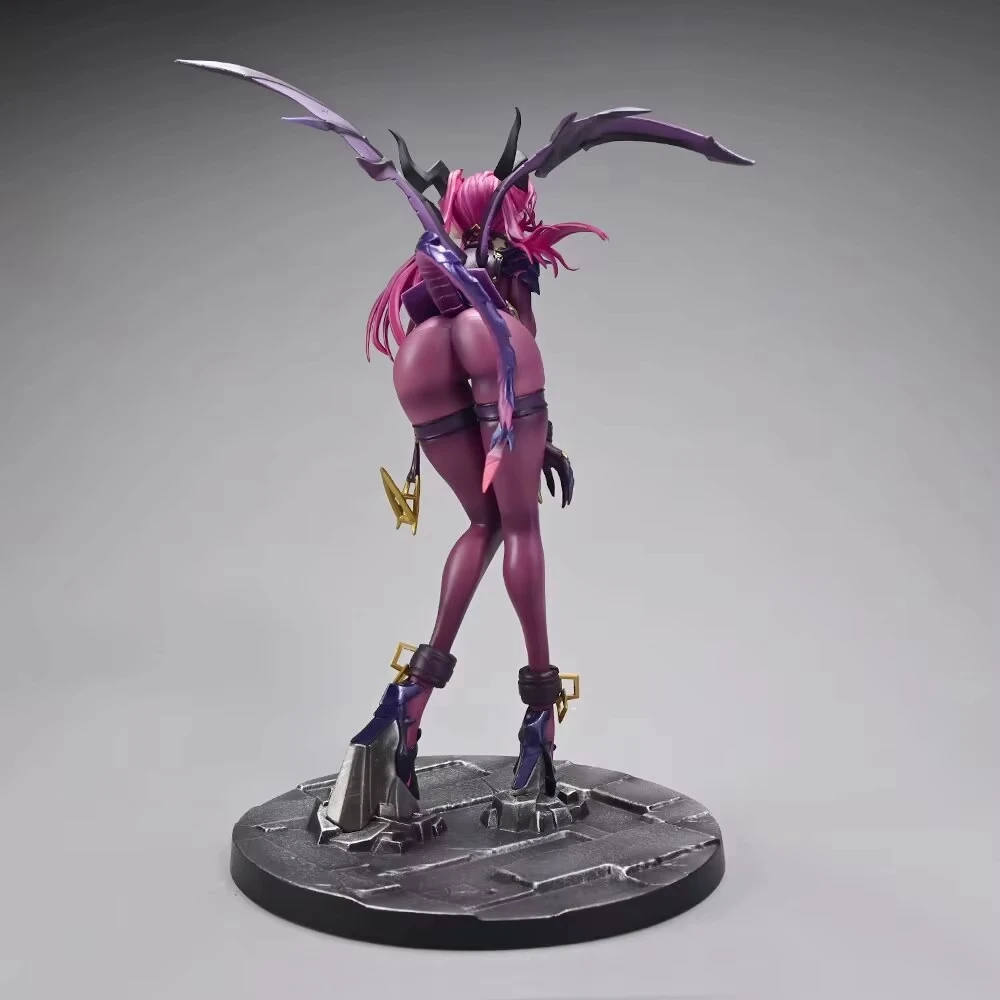 Dragonknight Clytie Anime Q-Version 24cm Kawaii PVC Action Figure Model Statue Desk Decoration Collectible Toy Chassis Ornament