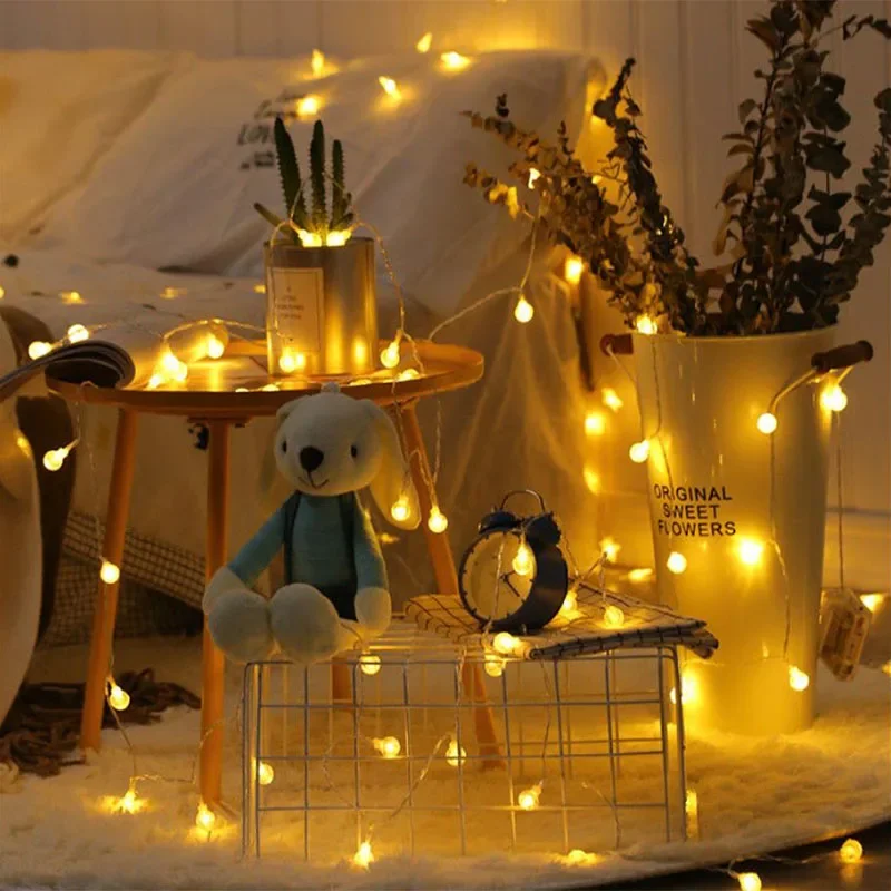 LED Colorful Holiday Mood Light String Room Bedroom Decoration Light String