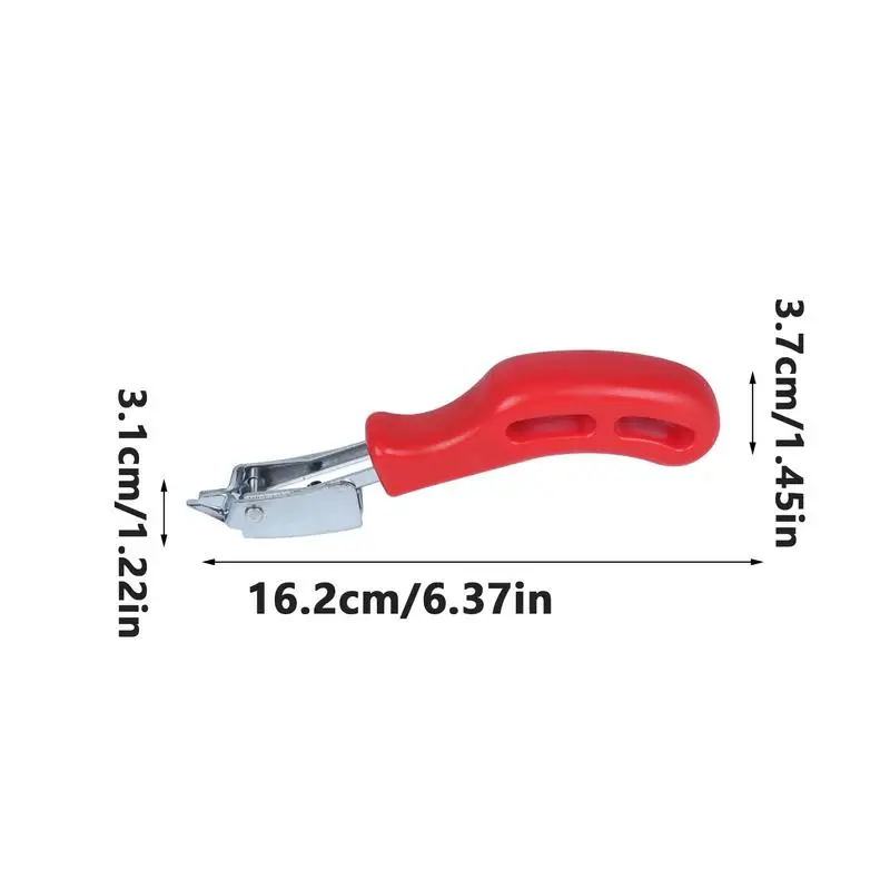 Carpet Staple Remover Upholstery Tack Lifter Nail Puller Tool Removing Nails Staple Pulling Tool With Ergonomic Handle For Photo