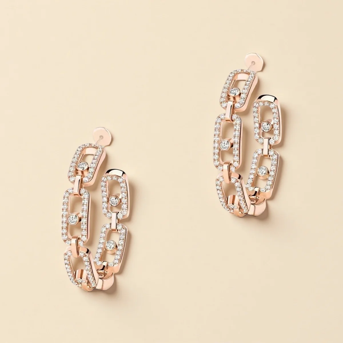 

High end earrings with diamonds s925 trendy party high-end atmosphere engagement proposal birthday party white-collar workers