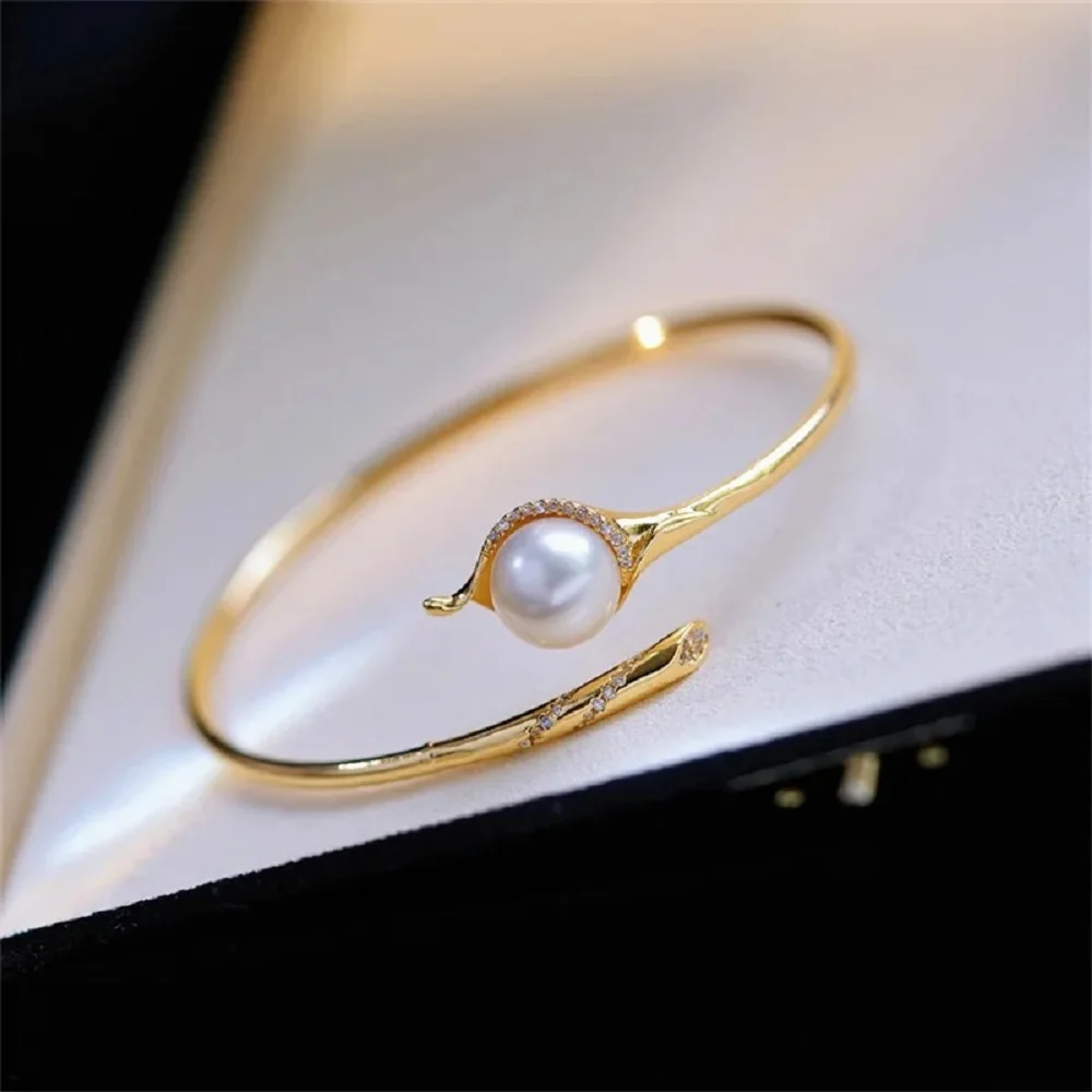 pulsera-elastica-con-apertura-elastica-9-10mm-10-11mm-11-12mm-aaaa-redonda-akoya-perla-blanca-chapada-en-plata-doble-cuenta-simple
