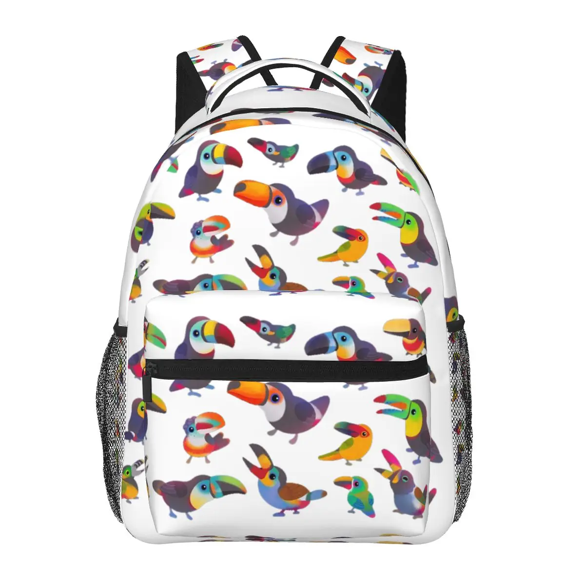 Toucan 1 Backpacks Boys Girls Bookbag Students School Bags Cartoon Kids Rucksack Shoulder Bag Large Capacity