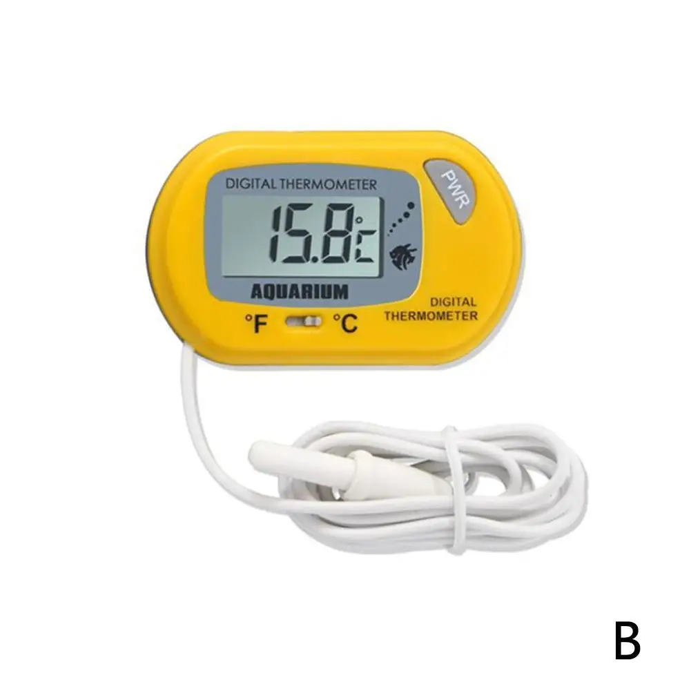 Aquarium-Thermometer, wasserdicht, elektronisches Thermometer, LCD, digitaler Aquarium-Bildschirm, Sensor, Thermometer-Controller mit Sonde – Detail 17