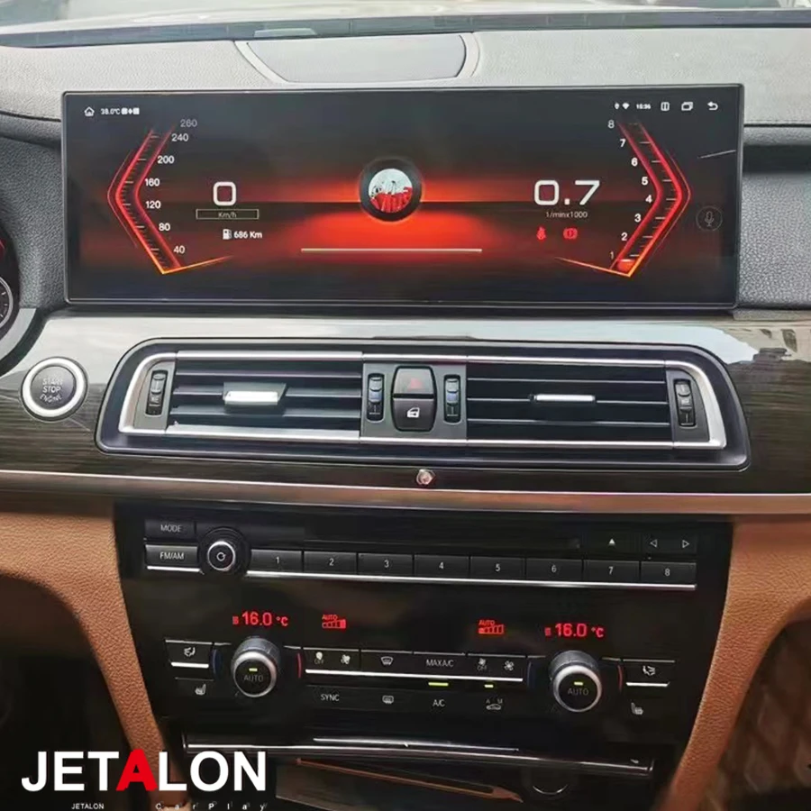 

14,9-дюймовый 2Din Android 14 автомобильный радиоприемник для BMW 7 серии F01 F02 F04 CIC NBT 2009-2015 мультимедийный стереоплеер GPS Carplay DSP