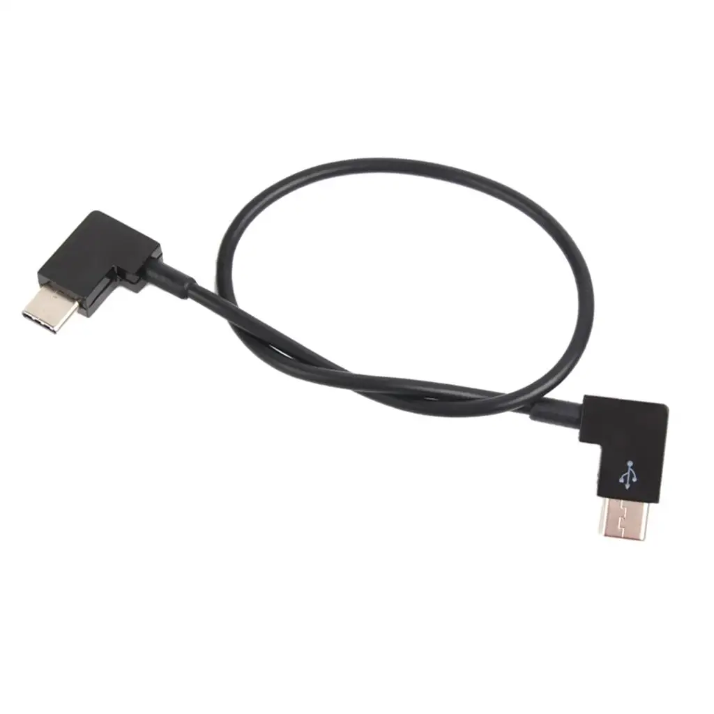 Type C to Type C Data Cable 30cm PVC Material Charge Line for RC Aircraft Remote Accessories for DJI Pocket