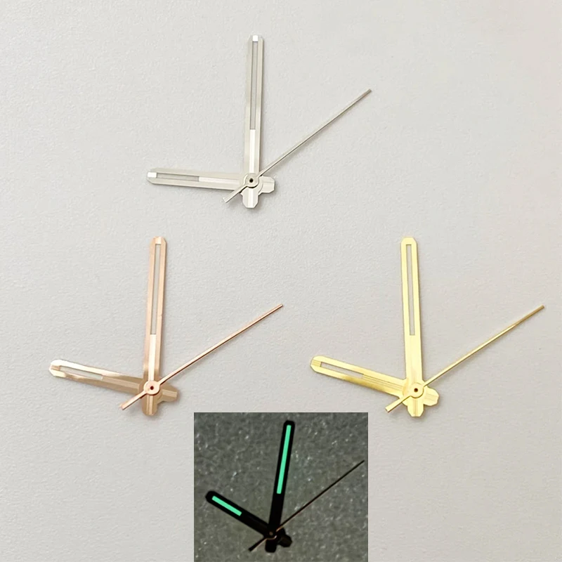 

Mod PRX Super Player Watch Hands Green Luminous Pointer Fit for NH36 NH35 4R35 4R36 7S26 Movement SKX007 SKX009 Watch Hand Kits