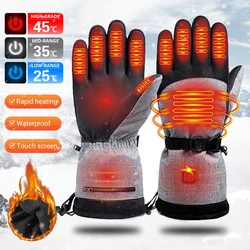 Guantes Térmicos eléctricos de invierno, calentador de manos de algodón, 3M, para Snowboard, ciclismo, motocicleta, esquí al aire libre