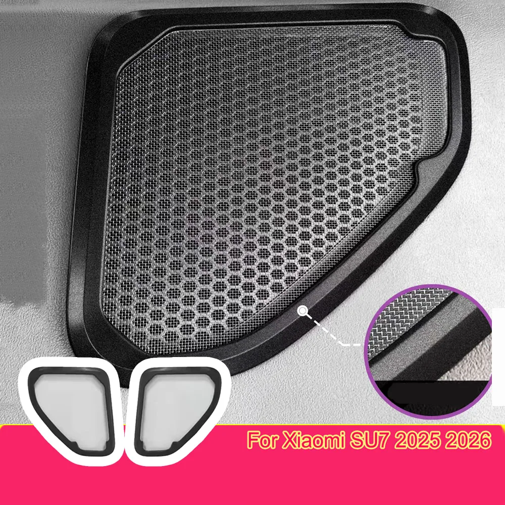 Car Engine Air Inlet Protection Net For Xiaomi SU7 2026 Front Hood Air Outlet  Anti-leaf Debris Anti Debris Insect Guard Cover