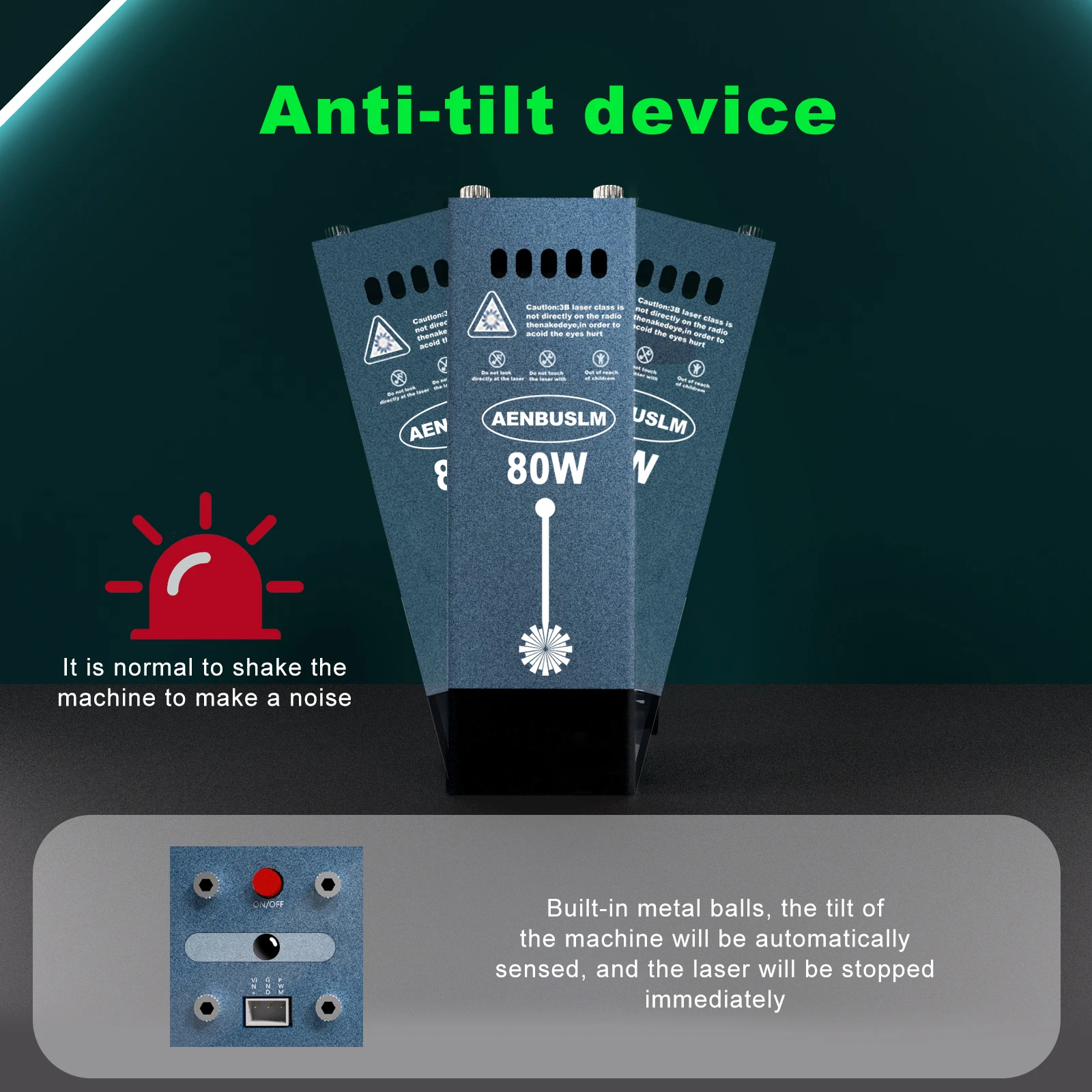 AENBUSLM 80W Laser Engraving Head Laser Engraver Nozzle Laser Module Laser Cutting Machine Laser Cutter CNC Woodworking Tool