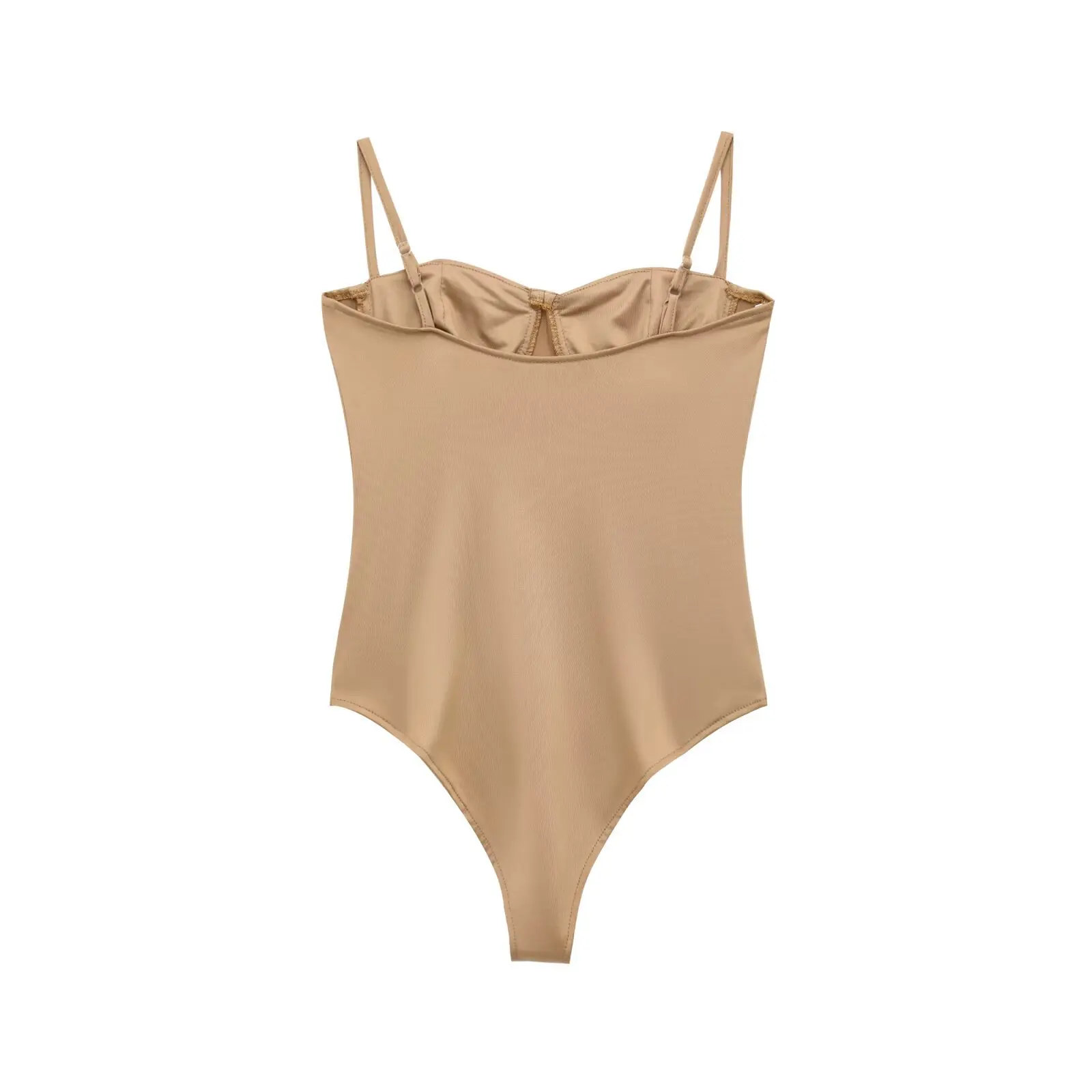 

women's jumpsuit fashionable slim fit underwear style solid color temperament spring new jumpsuit