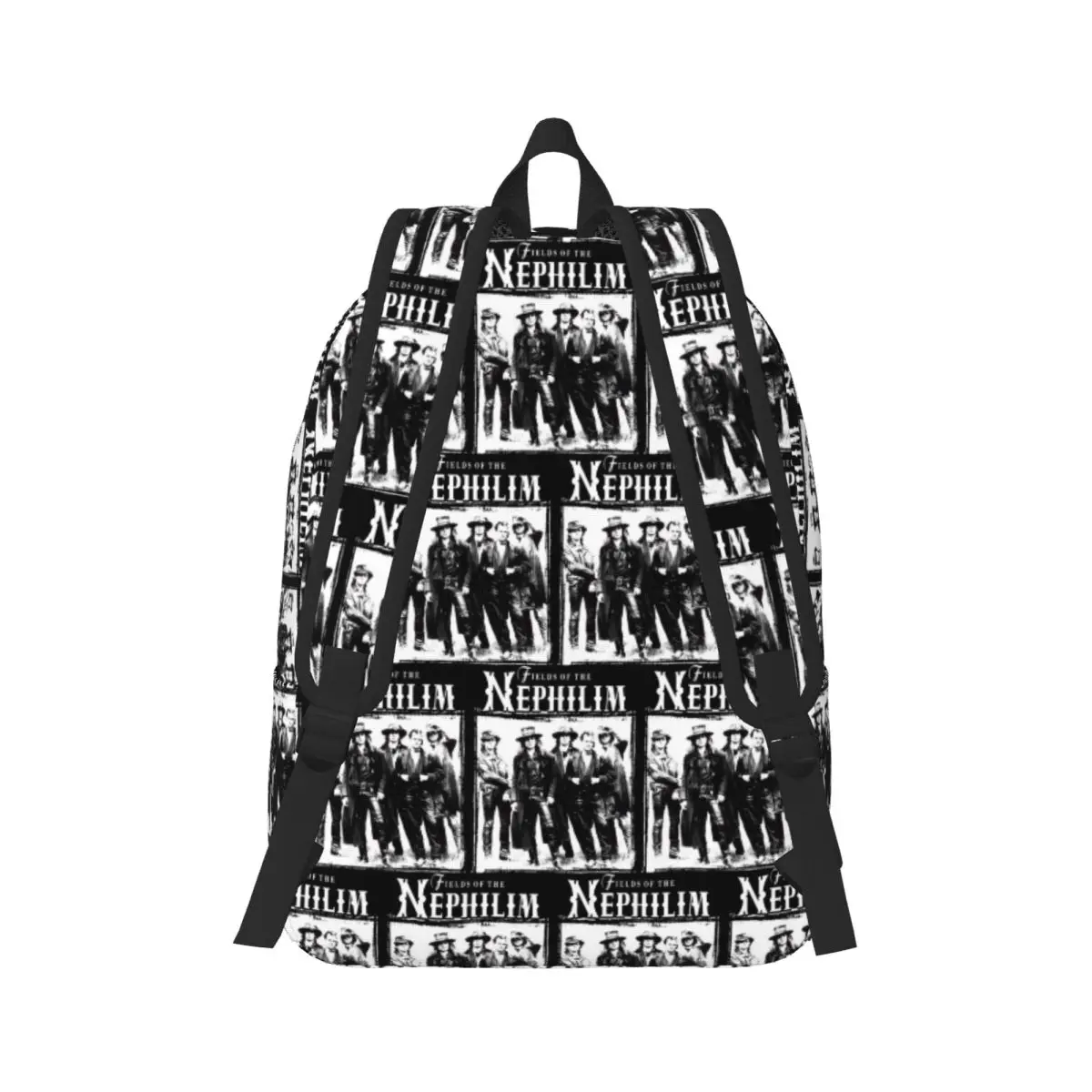 Luciferian Sunset Riders Mystical Outlaw Mood Backpack Daypack Large Capacity BookBag School Bag Shoulder Bags for Men Women