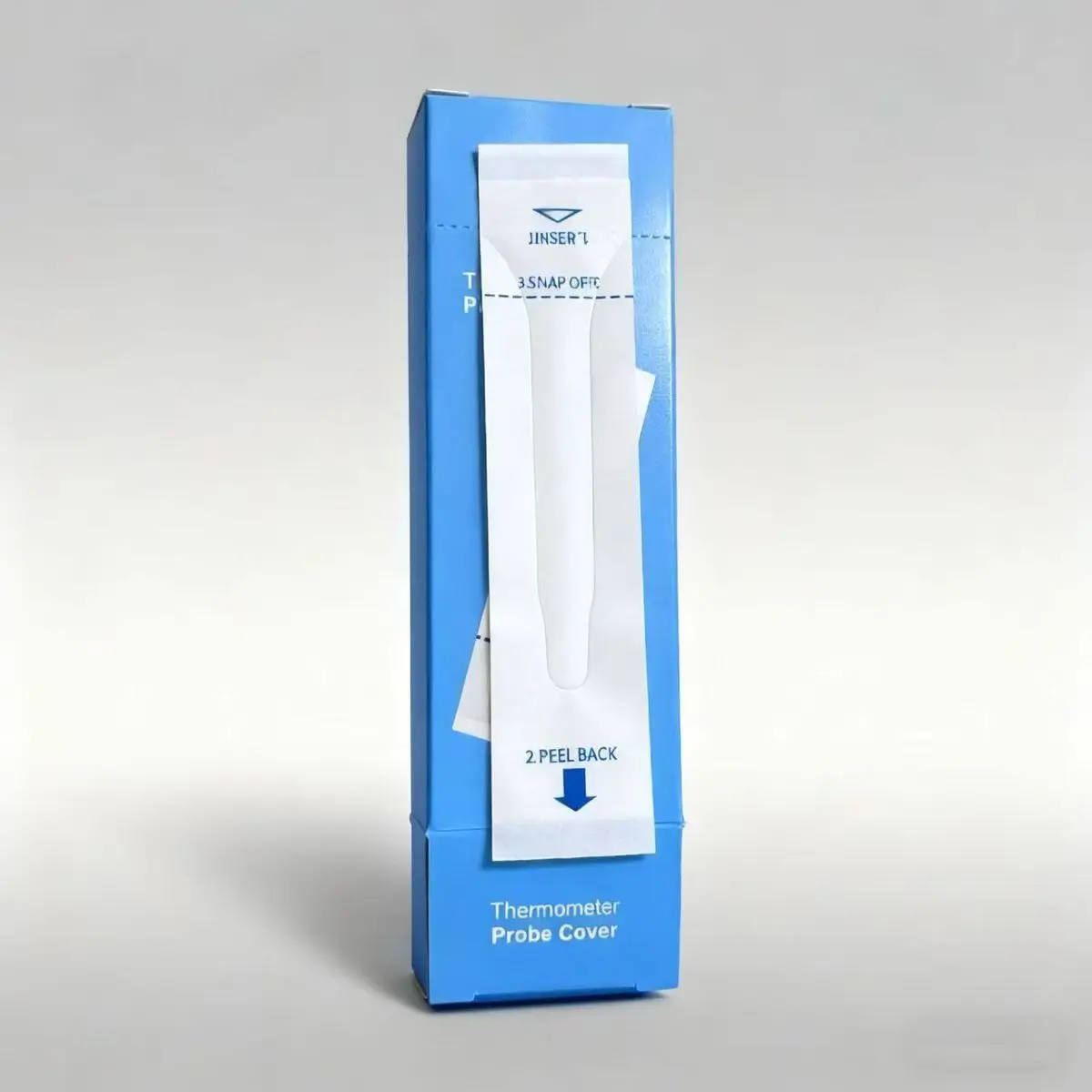 100Cover Pet Digital Electronic Thermometer Probe Cover Protective Isolation Disposable Sheath Clinic Home Supplies Dog Cat