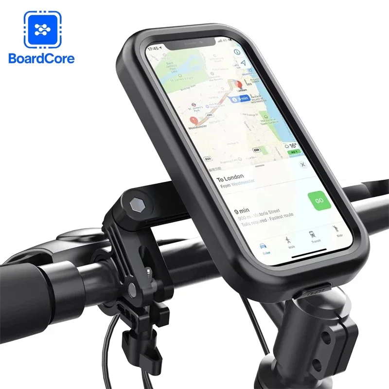 

1/2pcs Rainproof and Shockproof Cycling Phone Holder Waterproof Navigation Mount for Electric Motorcycles Car Mount