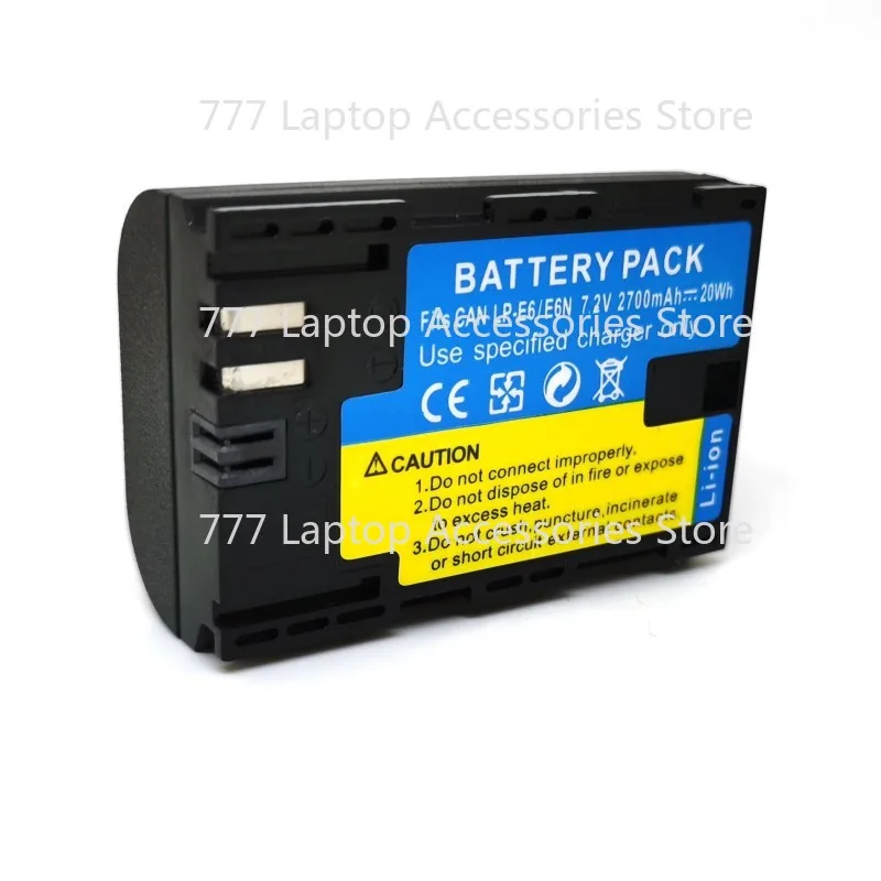 2x Li-ion Battery Pack LP-E6N For  Canon EOS 60D  60Da 70D  80D 90D