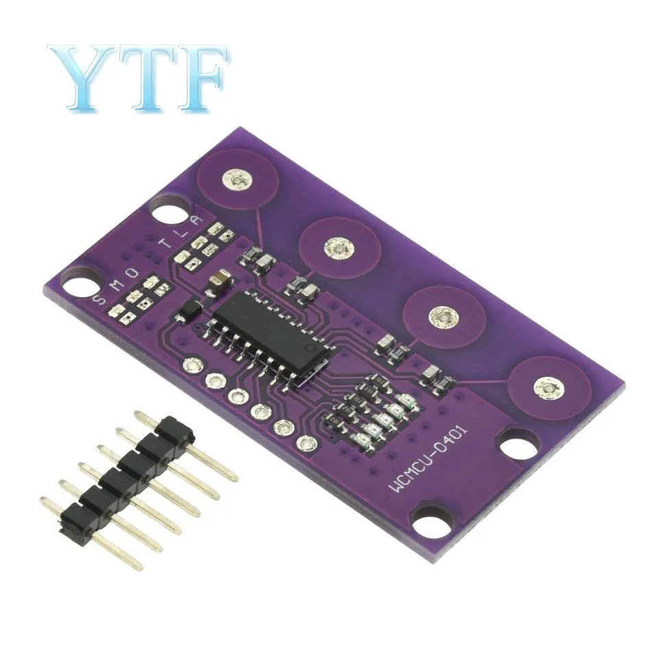 

MCU-0401 4-bit Button Capacitive Touch Proximity Keyboard Select Self-locking Function