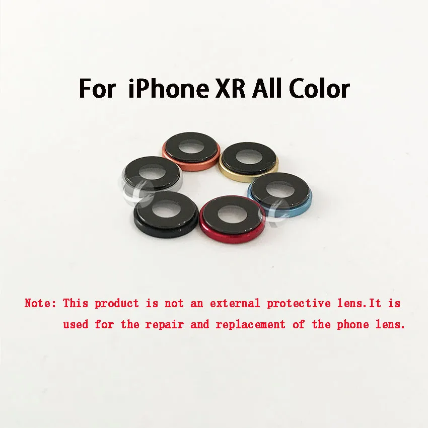 Sapphire Back Camera Lens With Frame For iPhone XR 6 6S 6P 6SP All New Protector Glass
