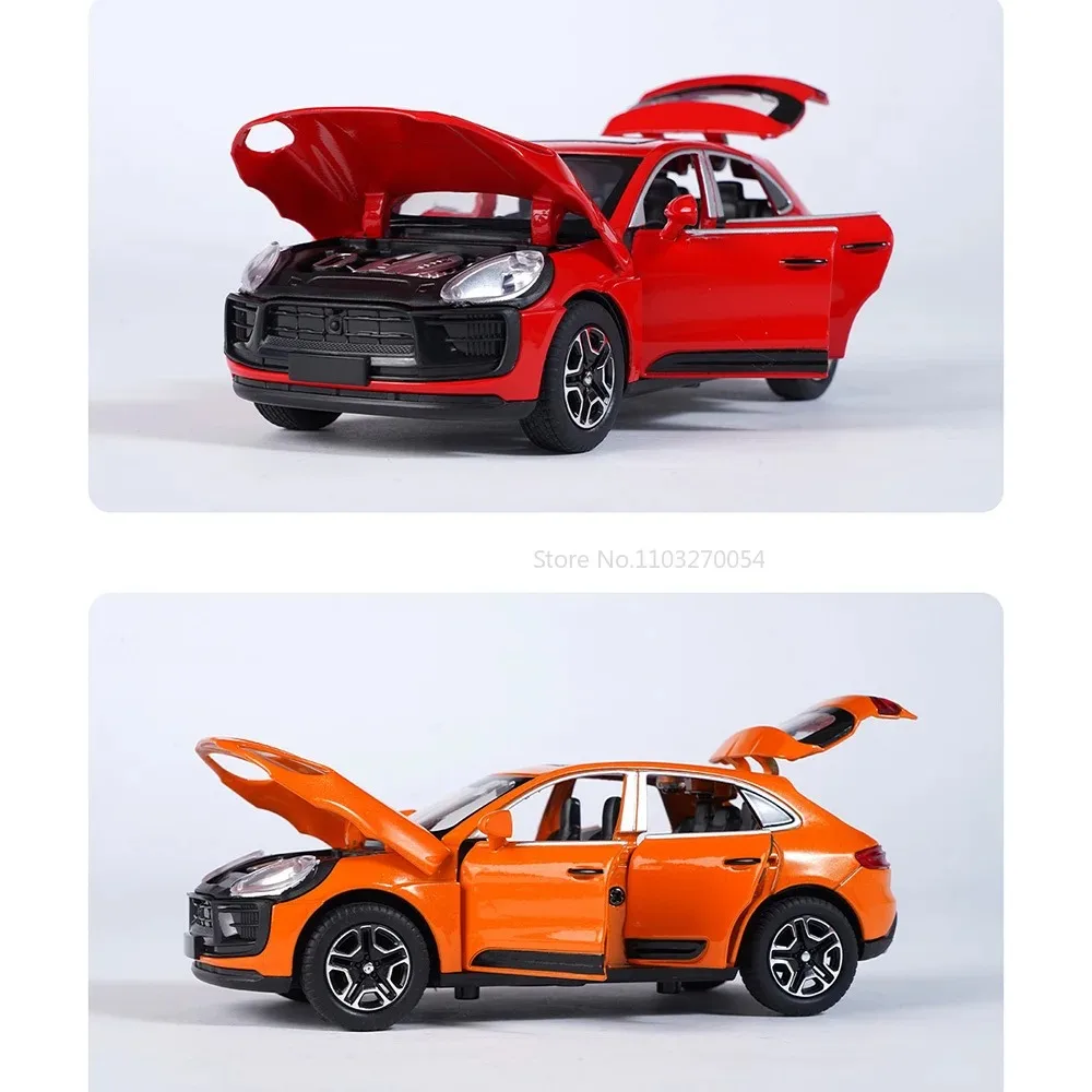 1:32 911 GT3 RS Macan Legierung Sportwagen Druckguss Modell Spielzeug Ornament Türen Geöffnet Sound Licht Zurückziehen Fahrzeuge Kinder Festival Geschenk – Detail 20