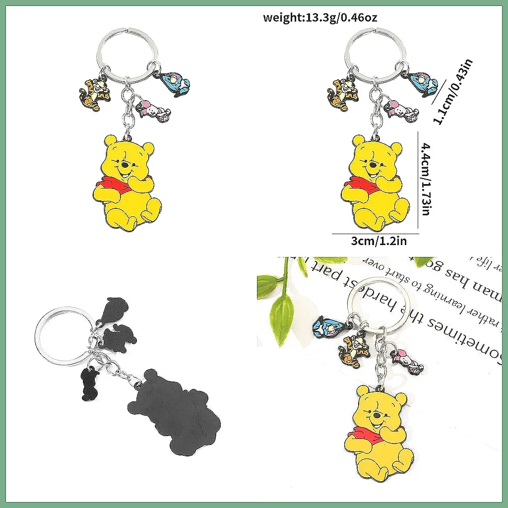 

Милый брелок-подвеска с Винни-Пухом Диснея, для подарков на день рождения и Рождество, аксессуар, игрушка