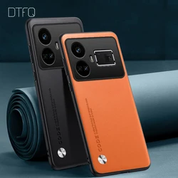 For realme GT5 Case Shockproof Cover Leather Pattern Case for realme GT Neo5 Luxury Leather Case for realme GT Neo5 SE GT3
