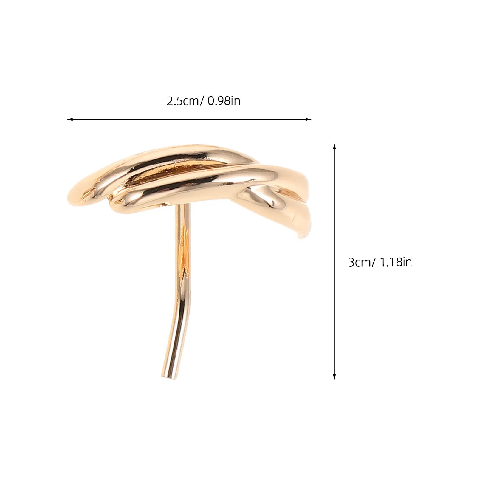 6Pcs Vintage Hairpin Bun Holder Metal Ponytail Hair Clips Alloy Retro Ponytail Accessories for Women Vintage Hair Pin Bun Holder 6