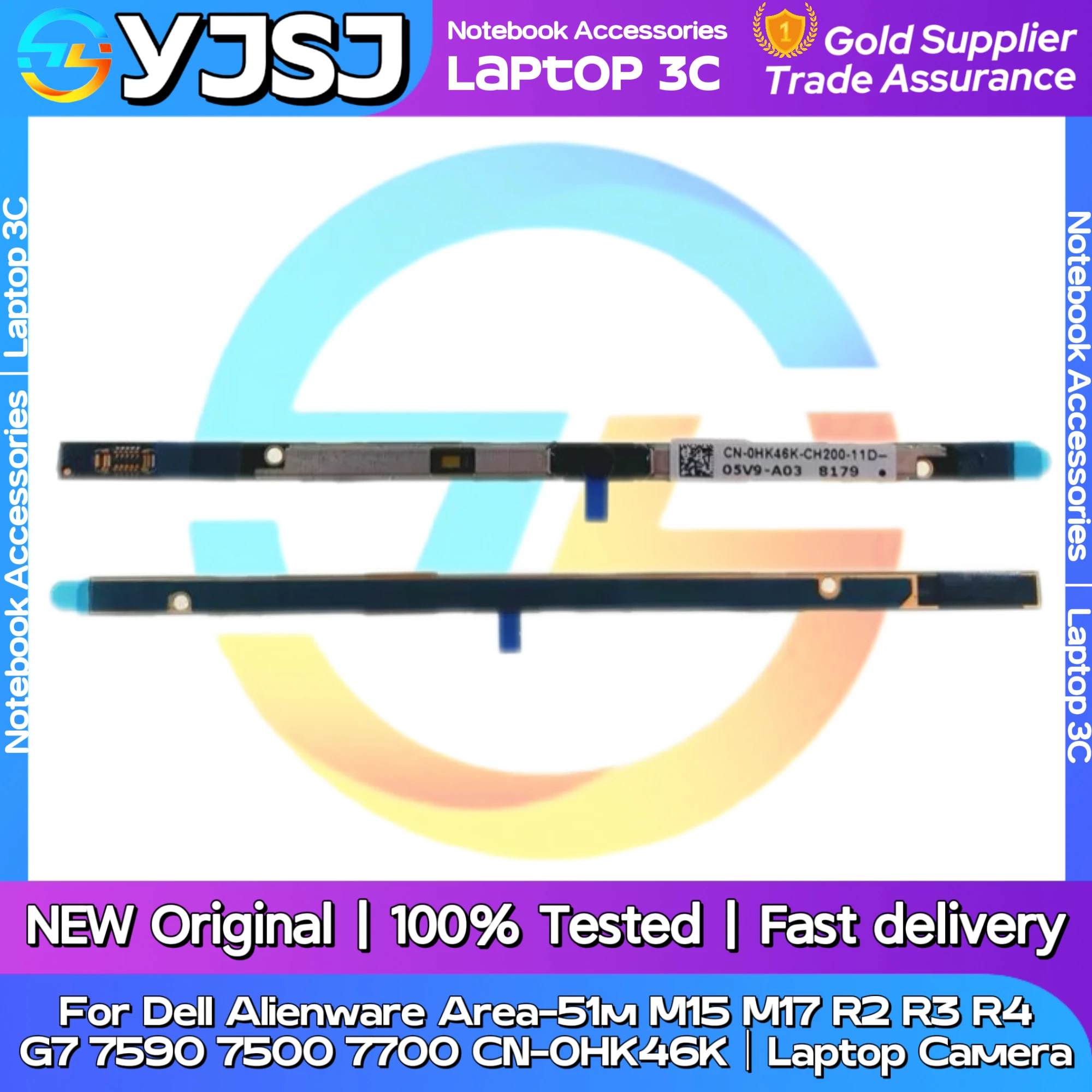 Neue Original Laptop Notebook Kamera Für Dell Alienware Area-51m M15 M17 R2 R3 R4 G7 7590 7500 7700 CN-0HK46K Video Kopf Modul